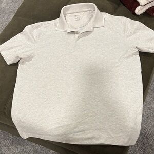 Van Heusen Light Gray Polo Shirt